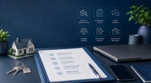 What Does a Mortgage Broker Actually Do? Mortgage advice process with lender comparison, affordability checks, application support and home-buying documents.