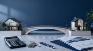 Bridging the Gap with short-term property finance connecting two homes.