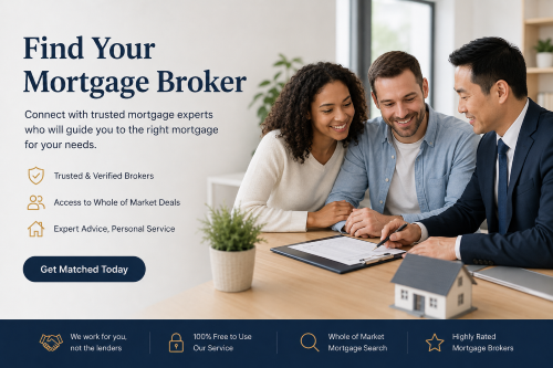 Find Your Mortgage Broker: Mixed couple meeting an Asian mortgage broker for guidance on finding the right mortgage broker