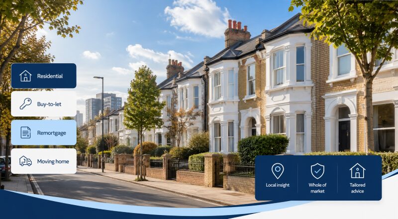 Mortgage Broker in East Acton residential property and local mortgage advice services.